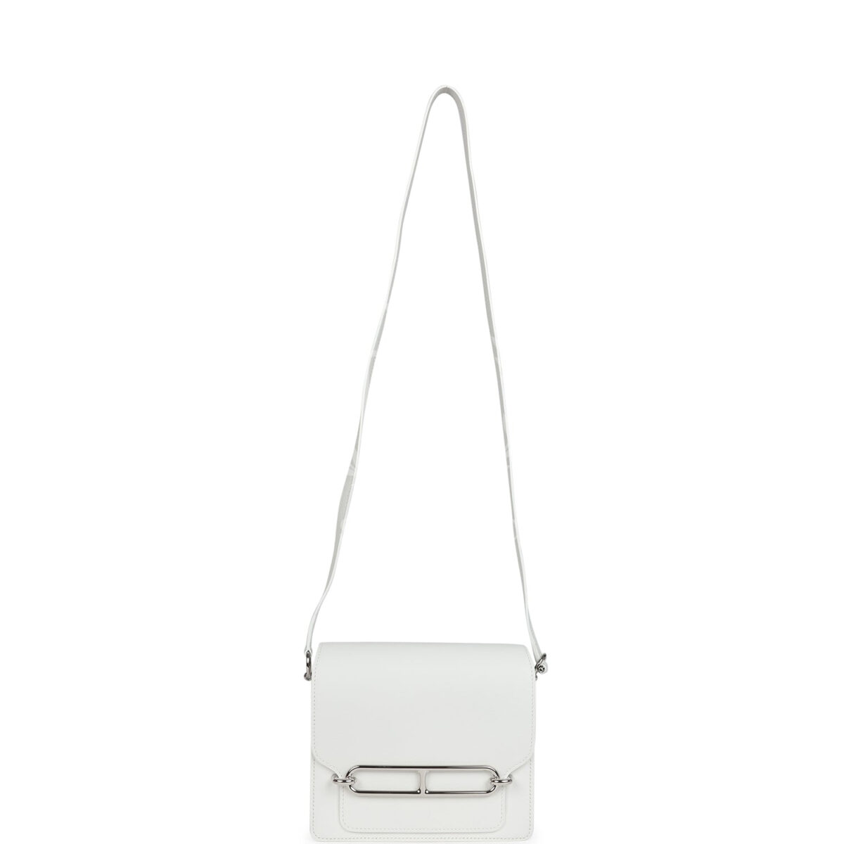 Hermes Mini Roulis New White Evercolor PHW — изображение 7