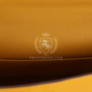 Hermes Kelly Pochette Jaune Ambre Swift PHW