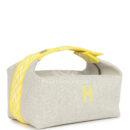 Hermes Bride A Brac Case PM Jaune Citron Plume Canvas PHW