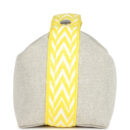 Hermes Bride A Brac Case PM Jaune Citron Plume Canvas PHW