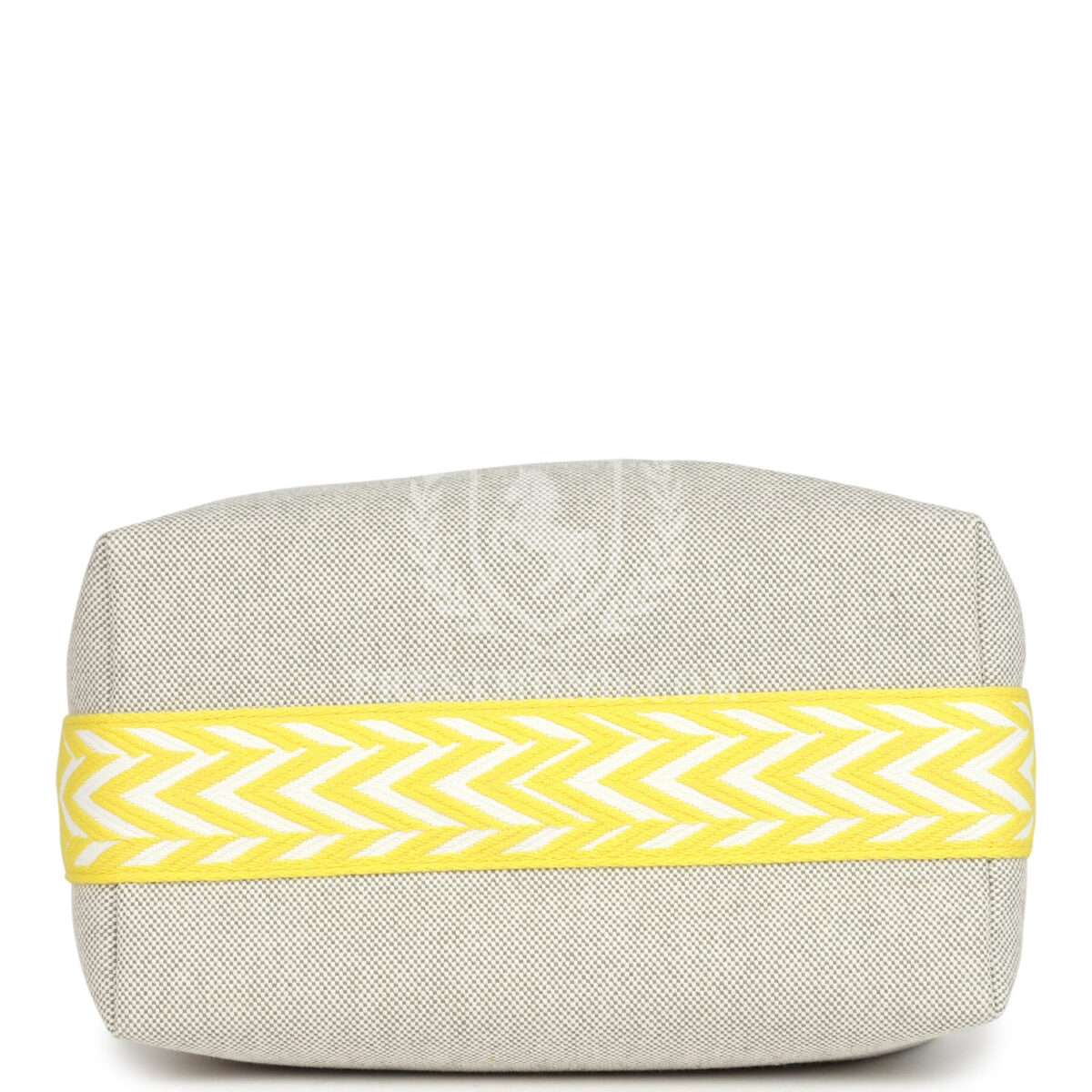 Hermes Bride A Brac Case PM Jaune Citron Plume Canvas PHW — изображение 6