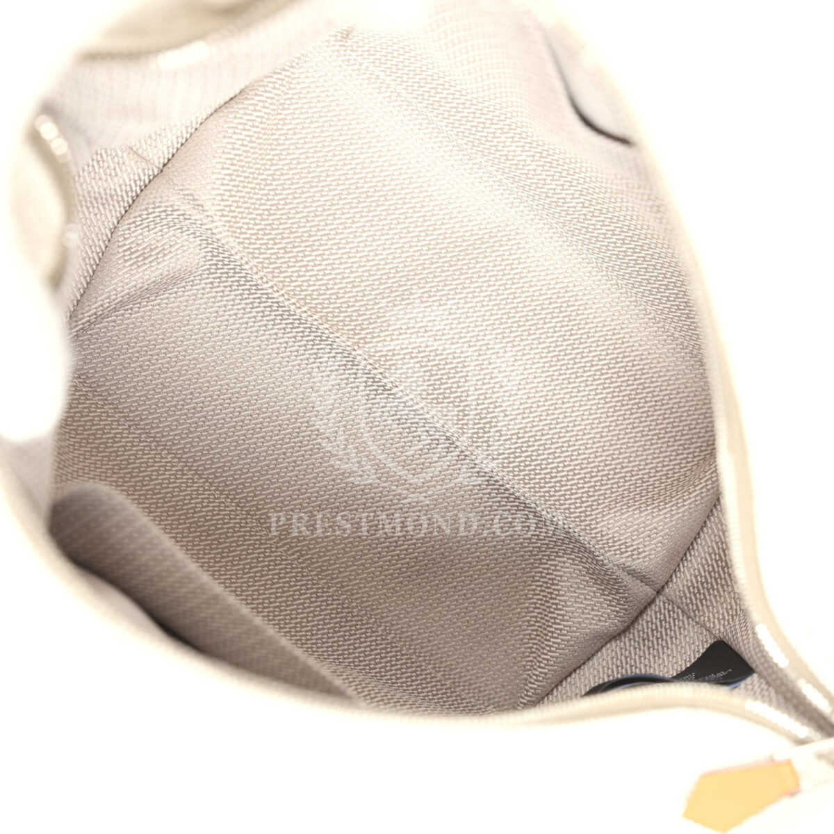 Hermes Bride A Brac Case PM Jaune Citron Plume Canvas PHW — изображение 9