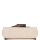 Hermes Herbag Zip 20 Mini Ecru and Beige Toile H Canvas and Ebene Vache Hunter GHW