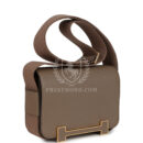 Hermes Geta Etoupe Chevre Mysore GHW