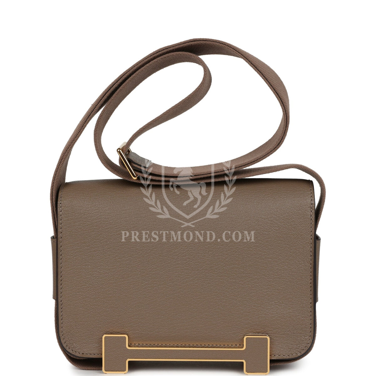 Hermes Geta Etoupe Chevre Mysore GHW — изображение 4