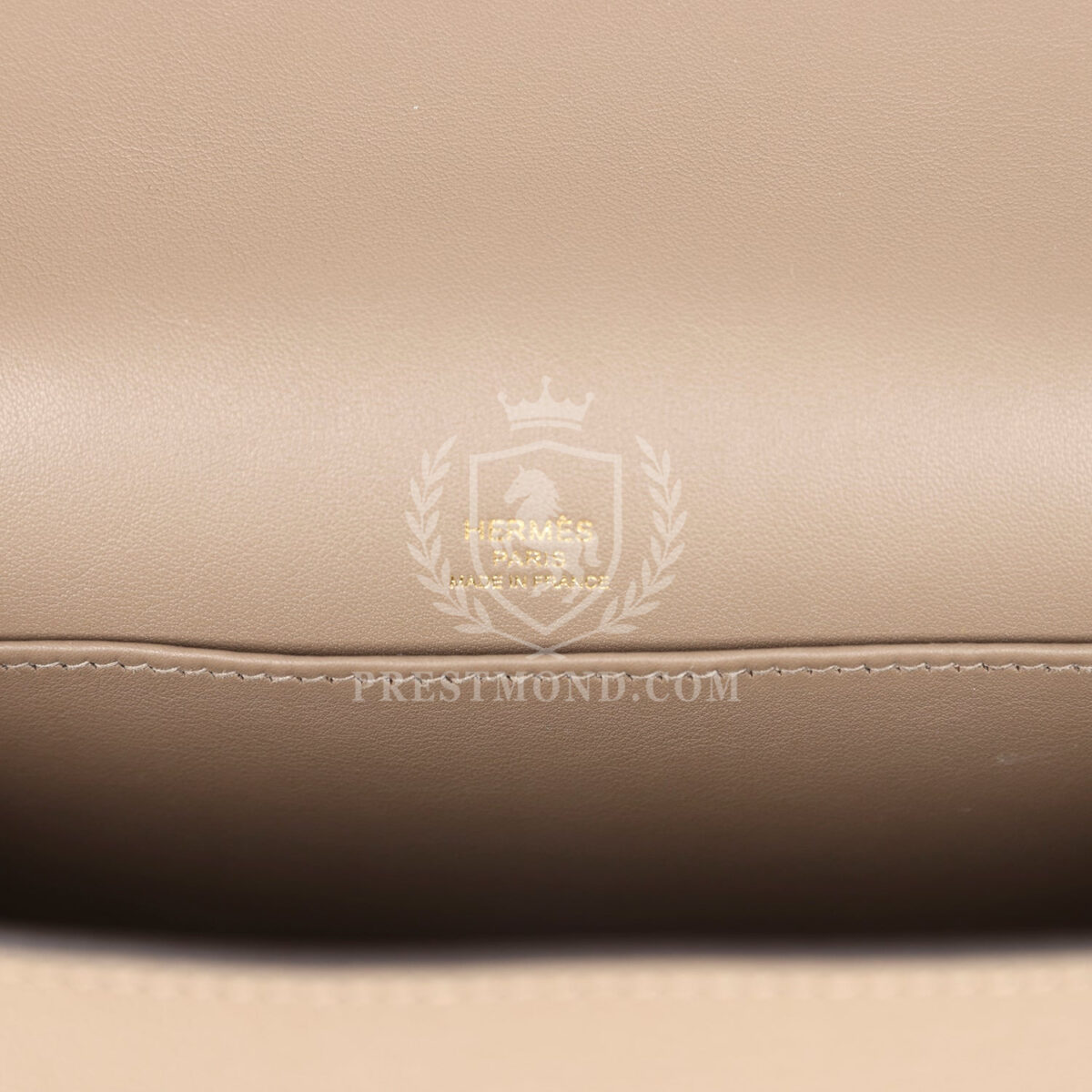 Hermes Geta Etoupe Chevre Mysore GHW — изображение 9