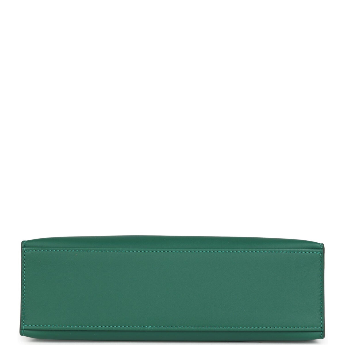 Hermes Kelly Pochette Vert Moyen Swift PHW — изображение 6