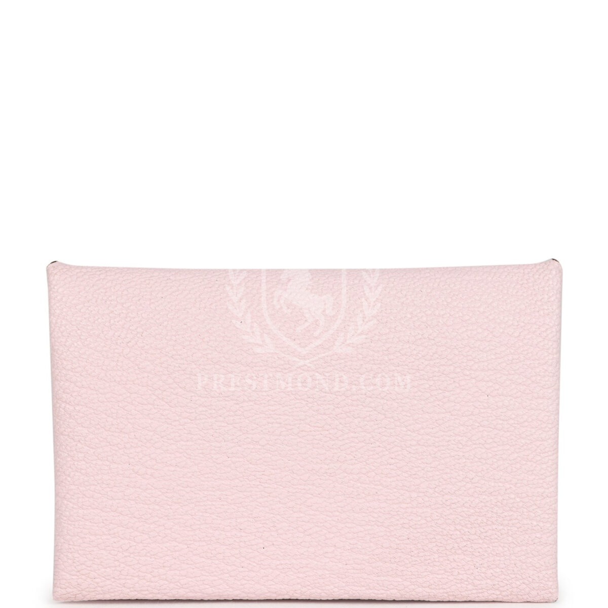 Hermes Calvi Card Holder Rose Darling Chevre Mysore PHW — изображение 4
