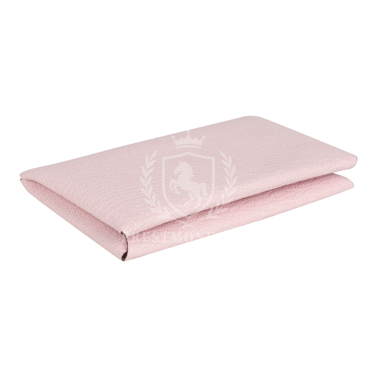 Hermes Calvi Card Holder Rose Darling Chevre Mysore PHW — изображение 6