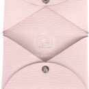 Hermes Calvi Card Holder Rose Darling Chevre Mysore PHW