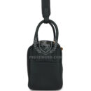 Hermes Mini Lindy II Vert Fonce Clemence GHW
