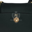 Hermes Mini Lindy II Vert Fonce Clemence GHW
