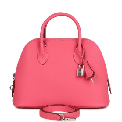 Hermes 1923 Bolide 25 Rose Azalee Epsom PHW
