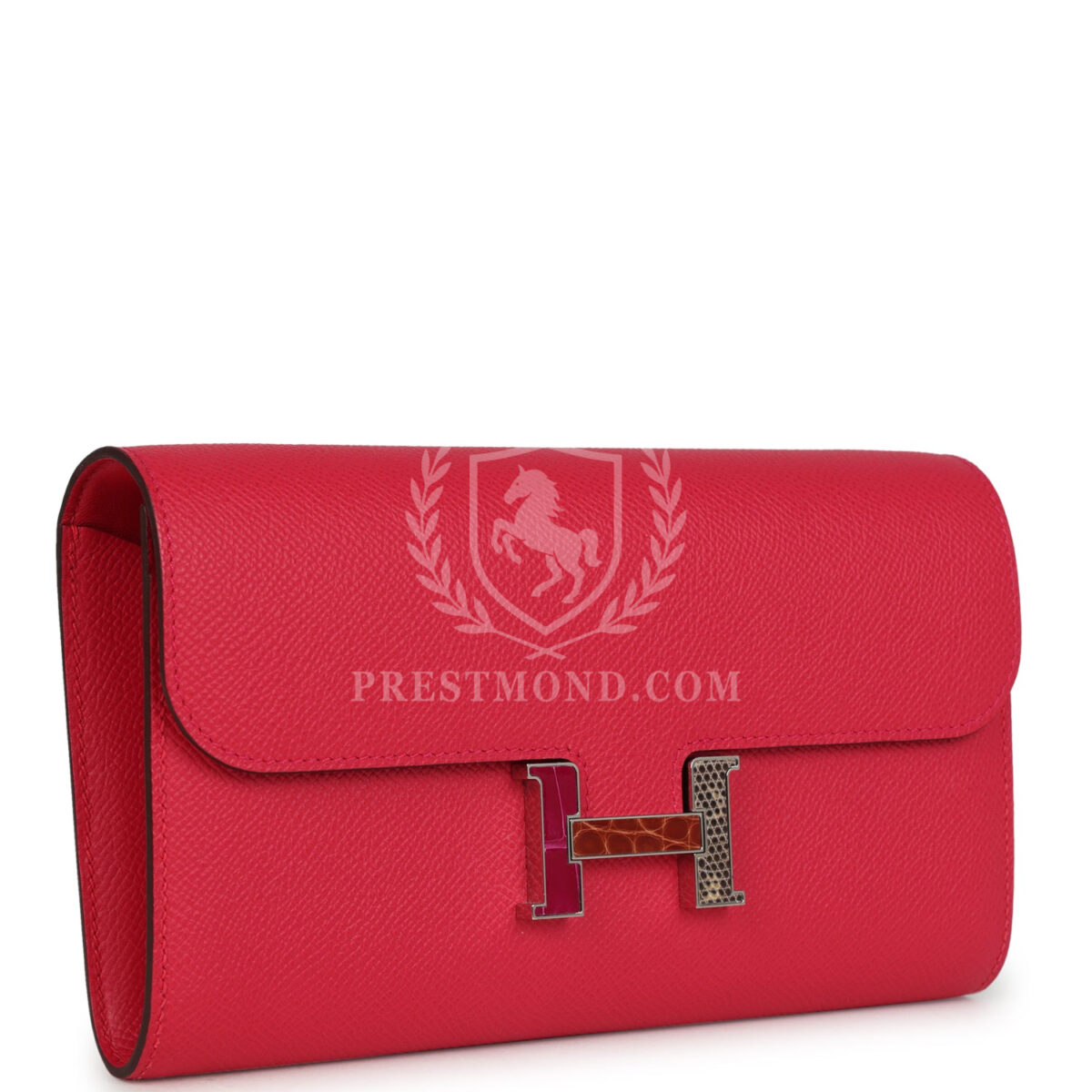 Hermes Constance Wallet To Go Rose Extreme Marquette Epsom PHW — изображение 2