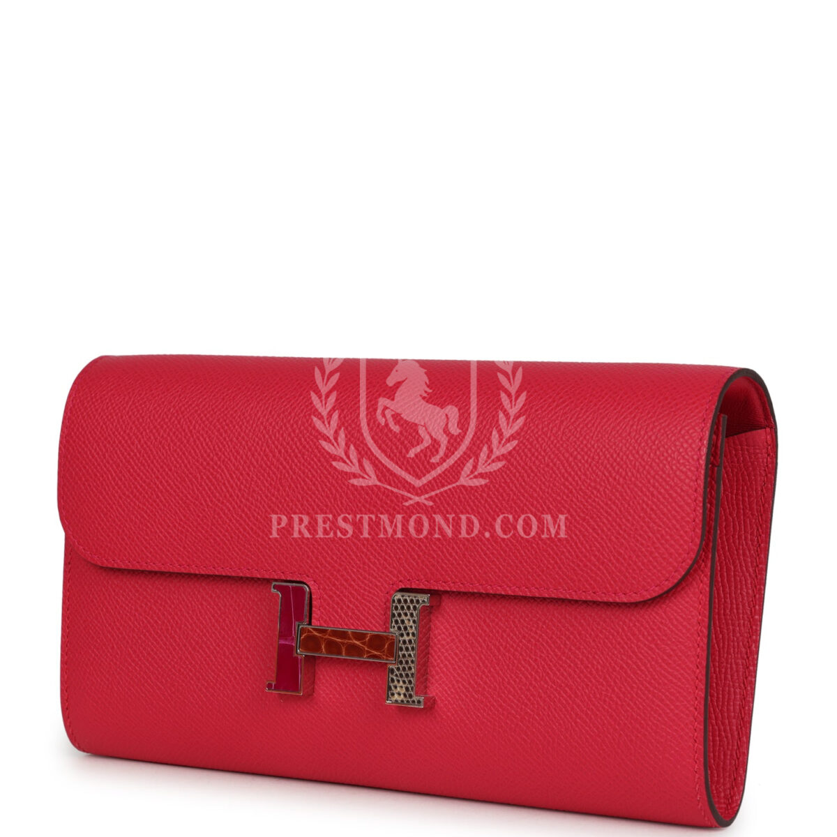 Hermes Constance Wallet To Go Rose Extreme Marquette Epsom PHW — изображение 5