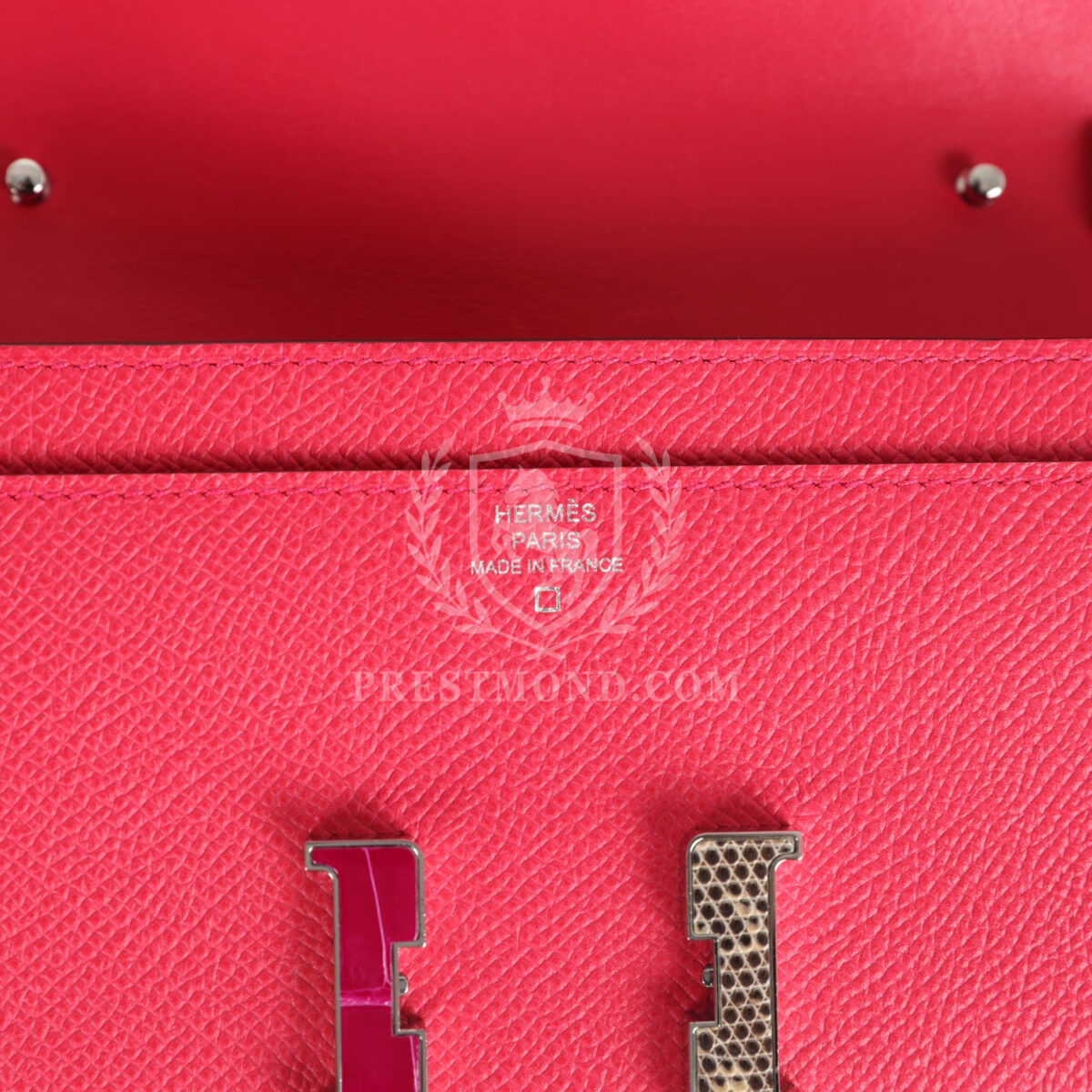 Hermes Constance Wallet To Go Rose Extreme Marquette Epsom PHW — изображение 6