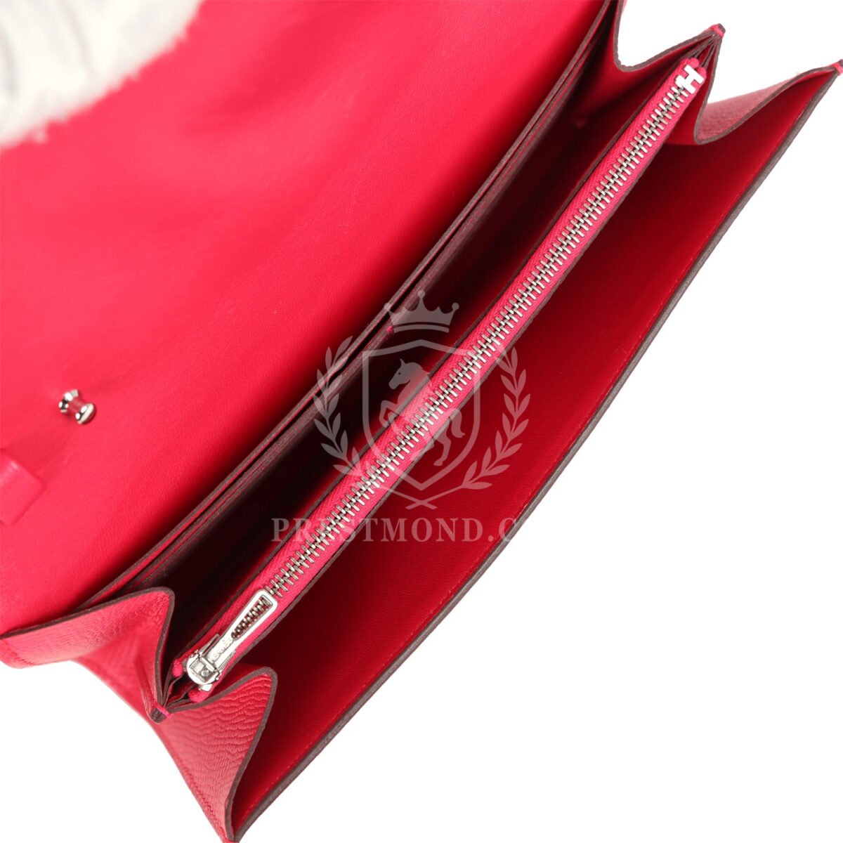 Hermes Constance Wallet To Go Rose Extreme Marquette Epsom PHW — изображение 7