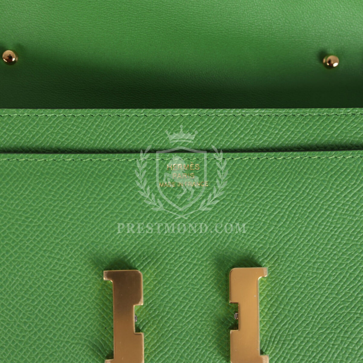 Hermes Constance Wallet To Go Vert Yucca Epsom GHW — изображение 7