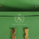 Hermes Constance Wallet To Go Vert Yucca Epsom GHW