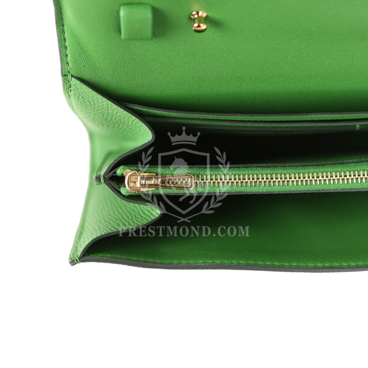 Hermes Constance Wallet To Go Vert Yucca Epsom GHW — изображение 9