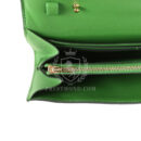 Hermes Constance Wallet To Go Vert Yucca Epsom GHW