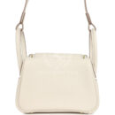 Hermes Mini Lindy II Craie Clemence GHW