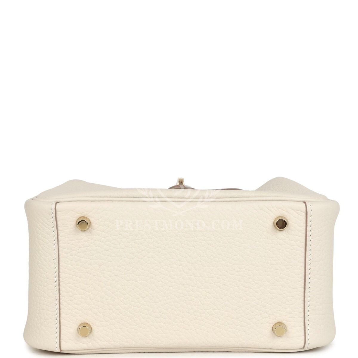 Hermes Mini Lindy II Craie Clemence GHW — изображение 7