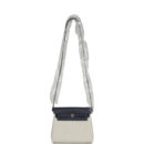 Hermes Herbag Zip 20 Mini Ecru and Bleu Glacier Toile H Canvas and Ardoise Vache Hunter PHW