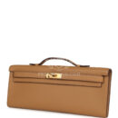 Hermes Kelly Cut Biscuit Swift GHW