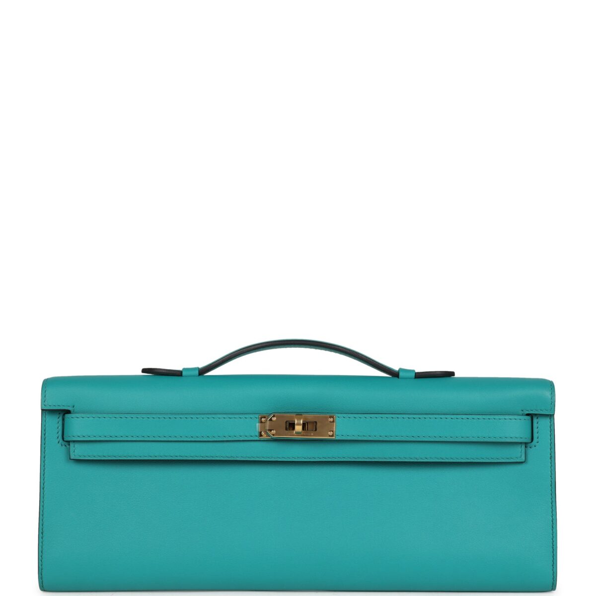 Hermes Kelly Cut Vert Verone Swift GHW