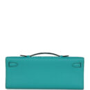 Hermes Kelly Cut Vert Verone Swift GHW