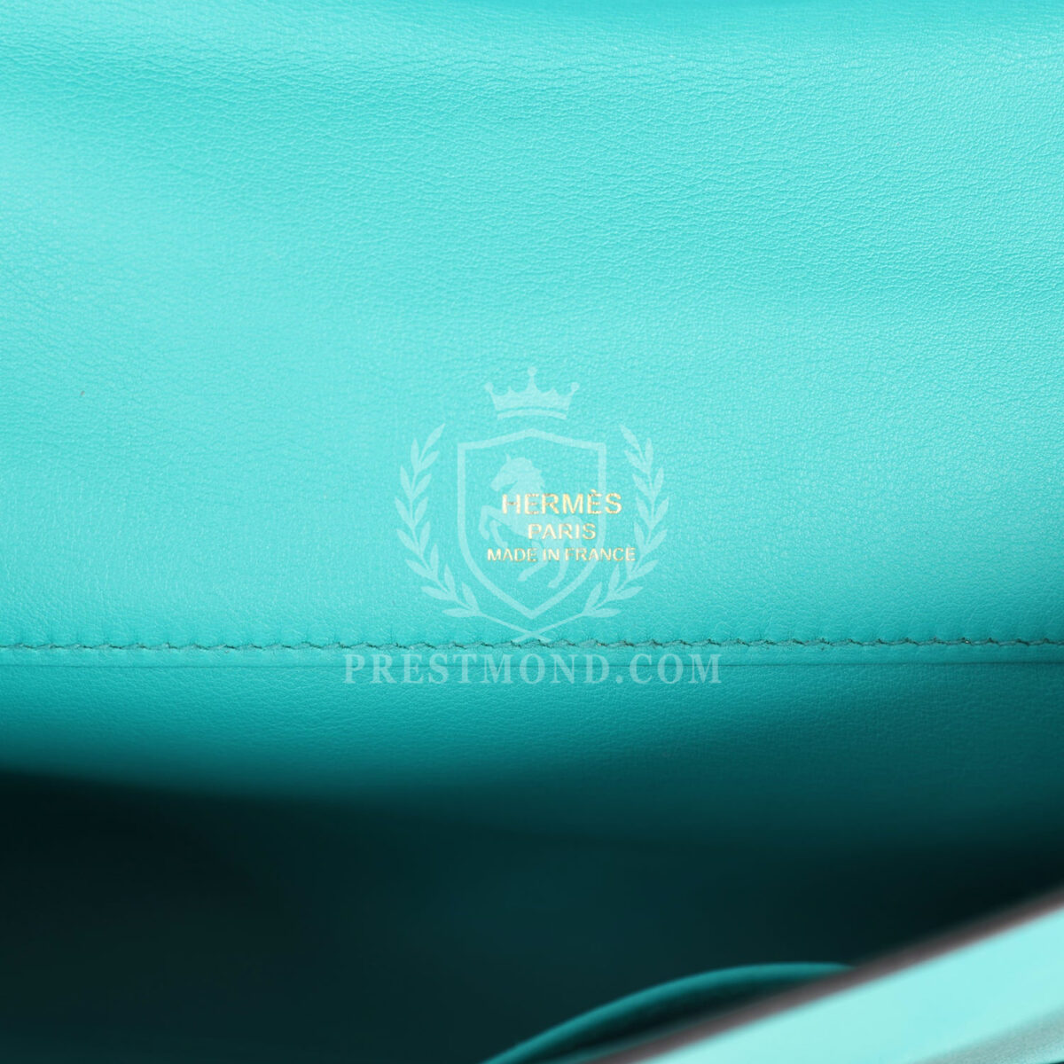 Hermes Kelly Cut Vert Verone Swift GHW — изображение 7