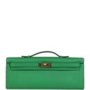 Hermes Kelly Cut Bambou Swift GHW