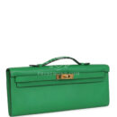 Hermes Kelly Cut Bambou Swift GHW