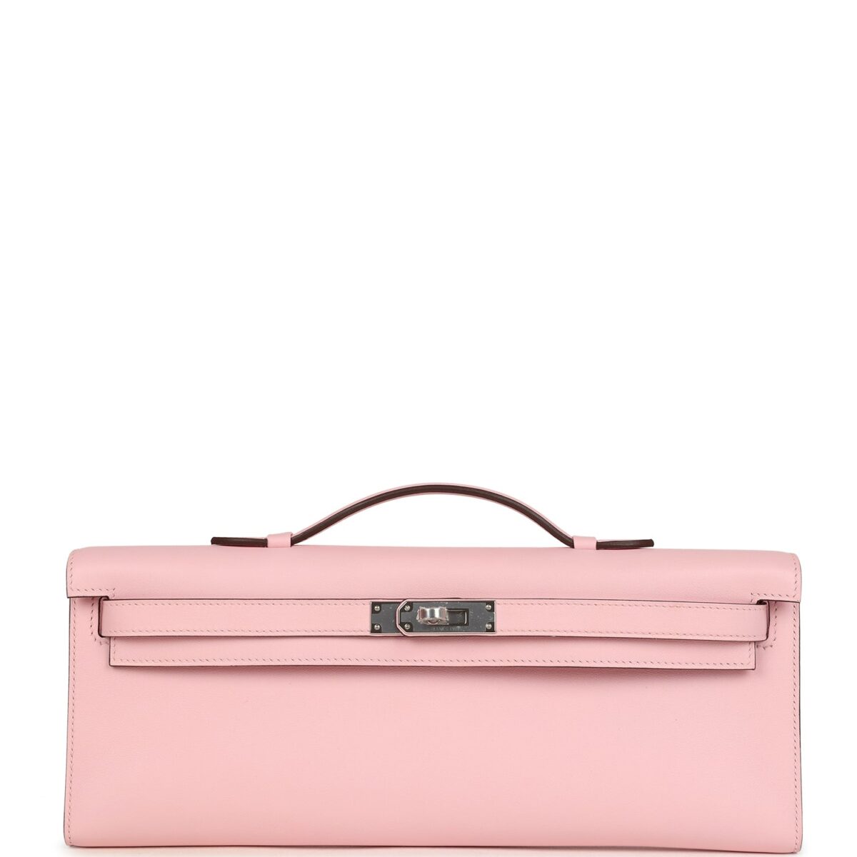 Hermes Kelly Cut Rose Sakura Swift PHW