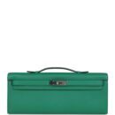 Hermes Kelly Cut Vert Vertigo Swift PHW