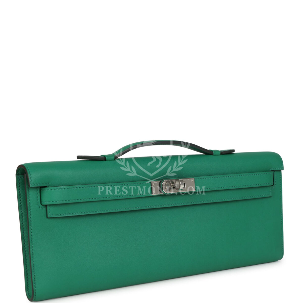 Hermes Kelly Cut Vert Vertigo Swift PHW — изображение 2