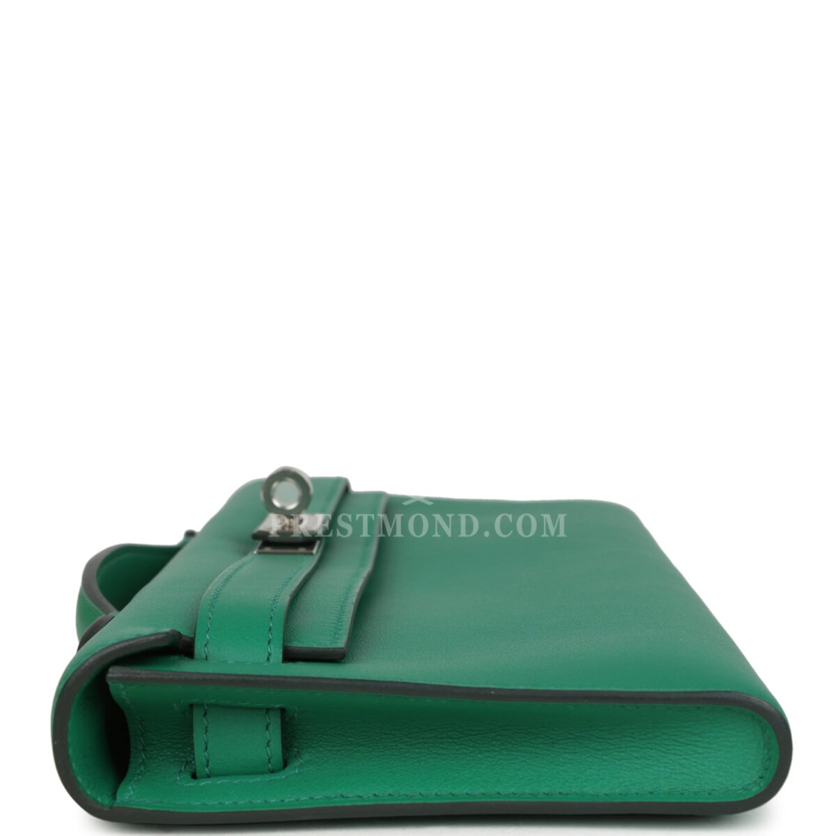 Hermes Kelly Cut Vert Vertigo Swift PHW — изображение 3
