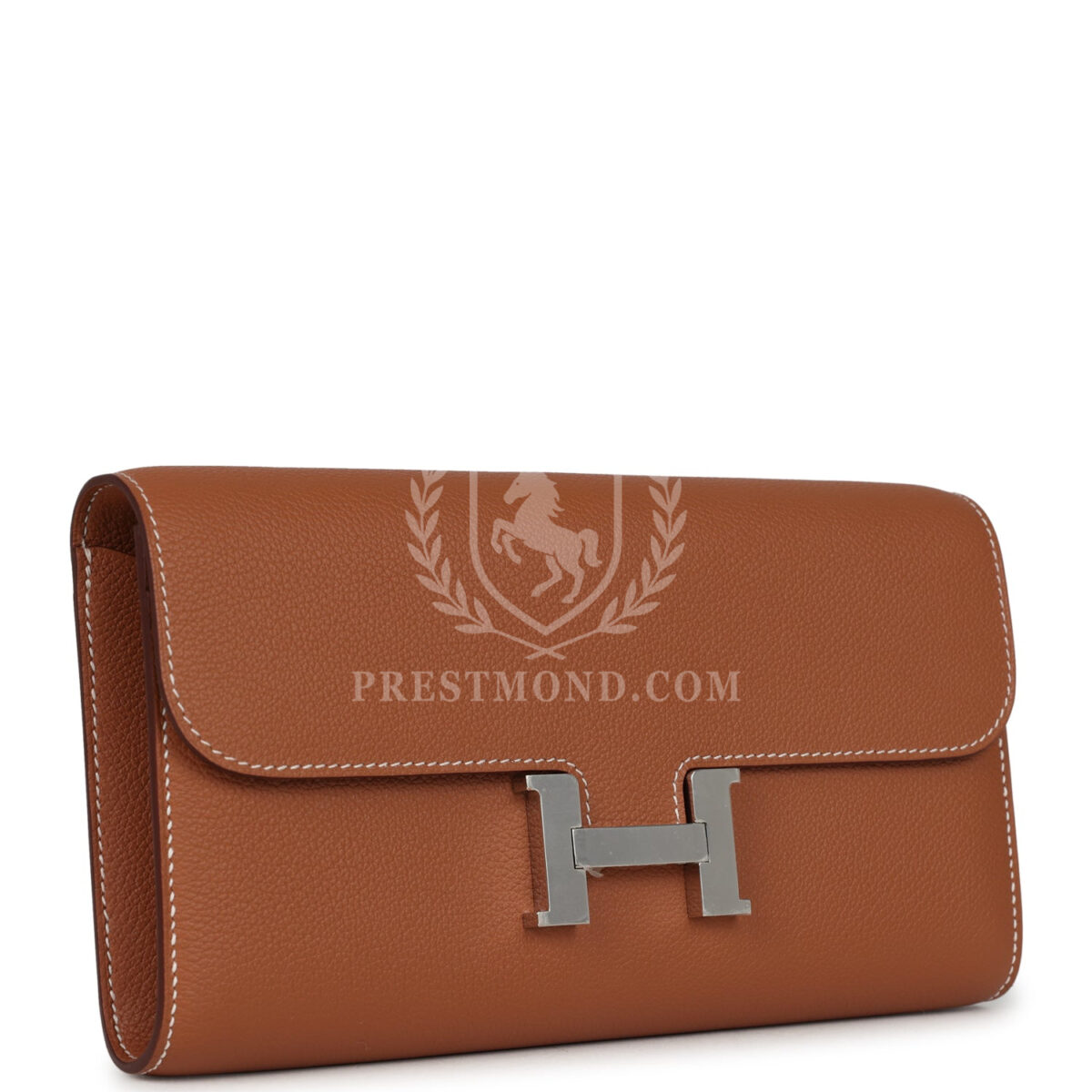 Hermes Constance Wallet To Go Gold Evercolor PHW — изображение 2