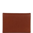 Hermes Calvi Duo Card Holder Fauve Barenia Faubourg PHW