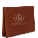 Hermes Calvi Duo Card Holder Fauve Barenia Faubourg PHW