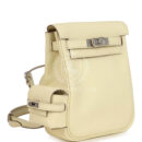 Hermes Mini Kelly Jump Backpack Jaune Milton Swift PHW