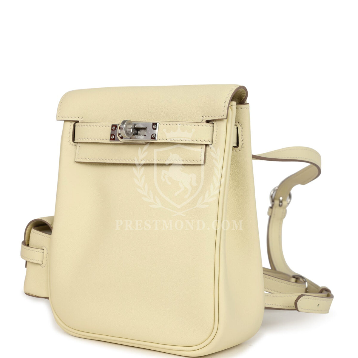 Hermes Mini Kelly Jump Backpack Jaune Milton Swift PHW — изображение 5
