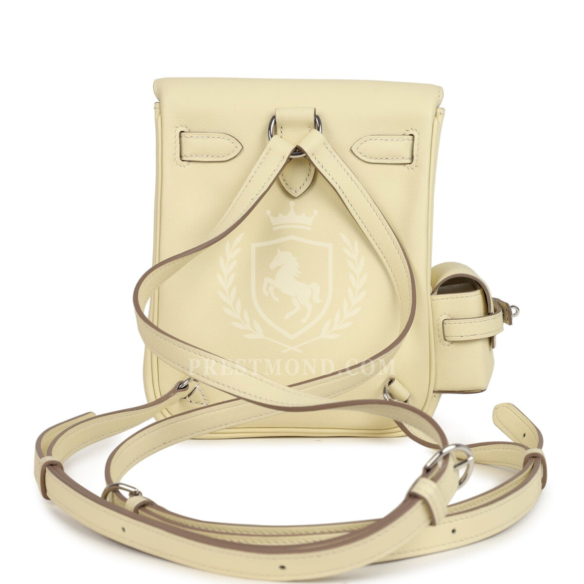 Hermes Mini Kelly Jump Backpack Jaune Milton Swift PHW — изображение 4