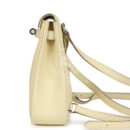Hermes Mini Kelly Jump Backpack Jaune Milton Swift PHW