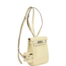 Hermes Mini Kelly Jump Backpack Jaune Milton Swift PHW