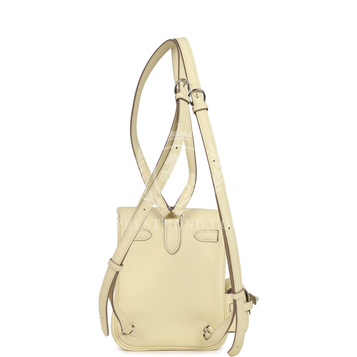 Hermes Mini Kelly Jump Backpack Jaune Milton Swift PHW — изображение 9