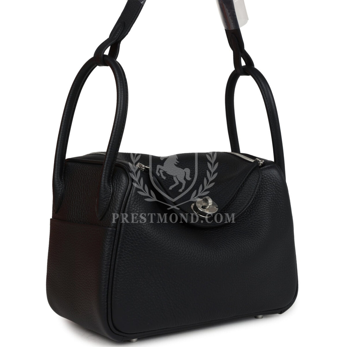 Hermes Lindy 26 Black Clemence PHW — изображение 2