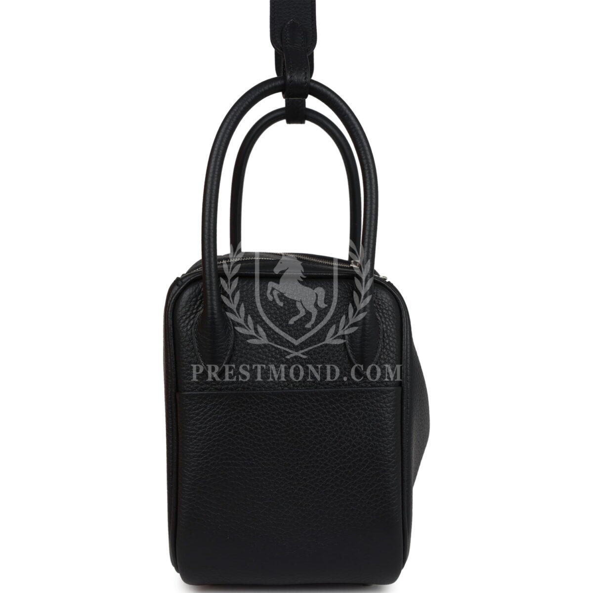 Hermes Lindy 26 Black Clemence PHW — изображение 3