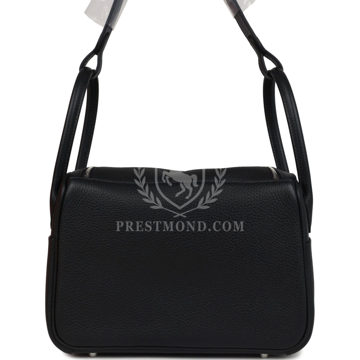 Hermes Lindy 26 Black Clemence PHW — изображение 4